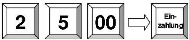 Quorion QMP 5000 - Ein- und Auszahlungen - 1