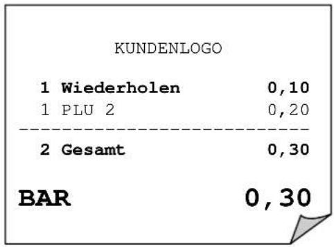 Quorion CR 20 - Halten eines Verkaufsvorgangs - 3