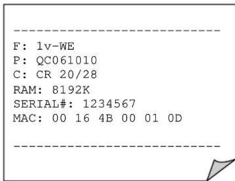 Quorion CR 20 - Programmversion und Testroutinen - 1