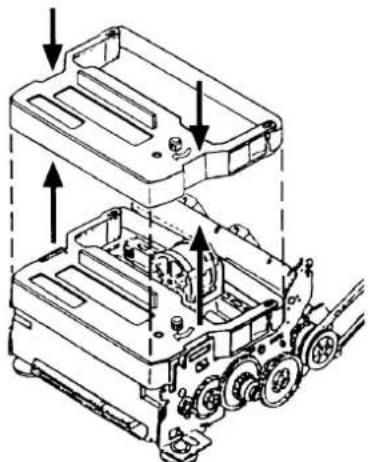 Quorion CR 1200 - Einlegen und Ersetzen der Farbbandkassette - 1