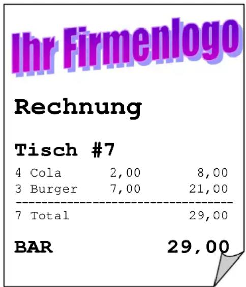 Quorion CR 1200 - Rechnung drucken und Tisch abrechnen - 3