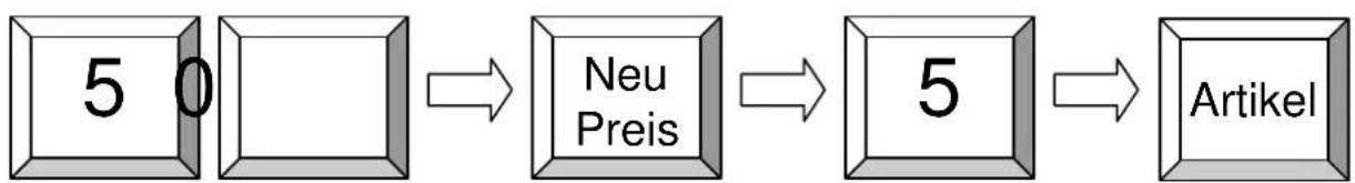 Quorion CR 1000 - Neupreis Eingabe - 1