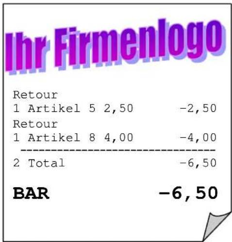 Quorion CR 1000 - Warenrücknahme (ohne Verkaufsvorgang) - 1