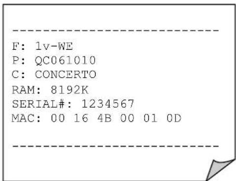 Quorion Concerto - Programmversion und Testroutinen - 1