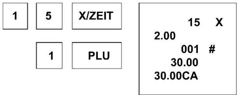 Sam4S ER-180 - EINZEL PLU - 1