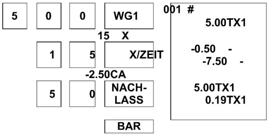 Sam4S ER-180 - EINZEL PLU - 2