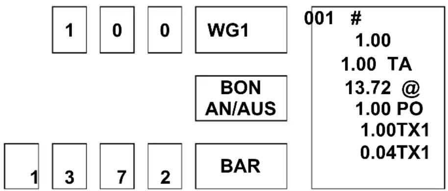 Sam4S ER-180 - AUSZAHLUNG - 2