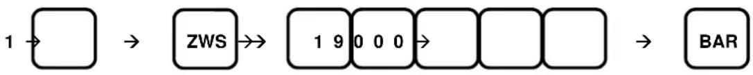 Sam4S ECR-120 - BEISPIELE: - 1