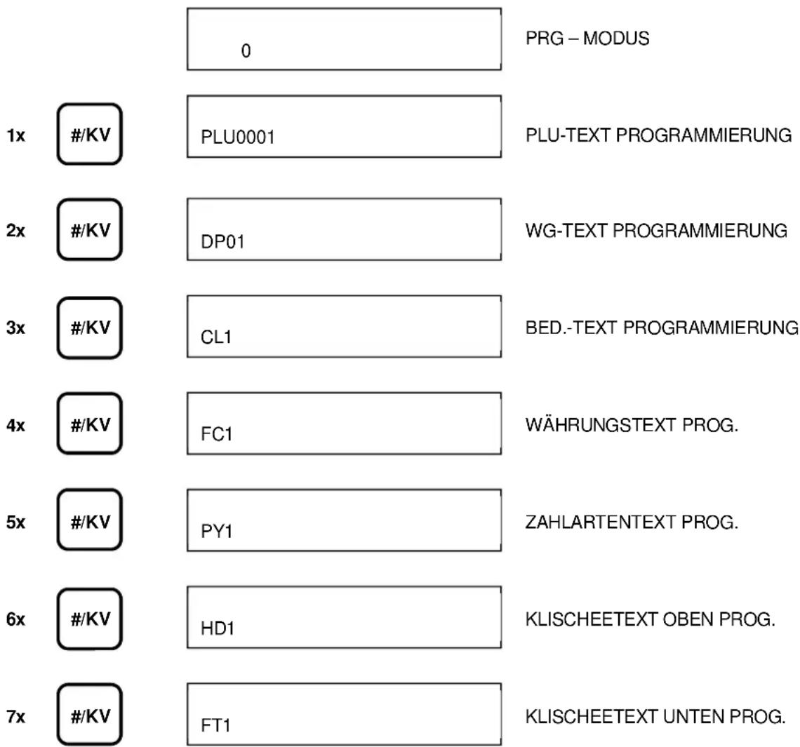 Sam4S ECR-120 - TEXT PROGRAMMIERUNG FÜR PLUs - 2