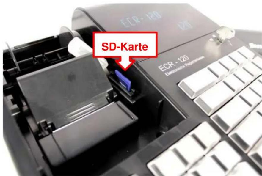 Sam4S ECR-120 - ERSTINBETRIEBNAHME & DATENSICHERUNG DER ECR-120 MIT SD-KARTE - 1