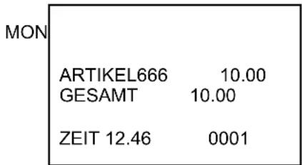 MON ARTIKEL666 10.00 GESAMT 10.00 ZEIT 12.46 0001