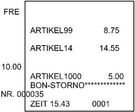 SAMSUNG ER-5115 - Bon-Storno - 2