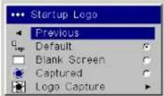 INFOCUS LP840 - Settings menu - 8