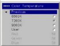 INFOCUS LP840 - Advanced settings - 6
