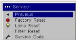 INFOCUS LP840 - Settings menu - 18