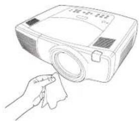 INFOCUS LP840 - Changing the lens - 1