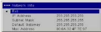 INFOCUS LP840 - Settings menu - 16
