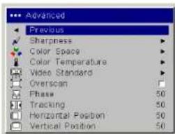 INFOCUS LP840 - Advanced settings - 7