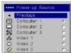 INFOCUS LP840 - Settings menu - 4