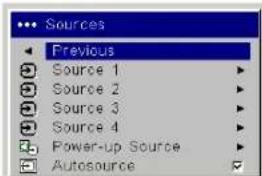 INFOCUS LP840 - Settings menu - 3