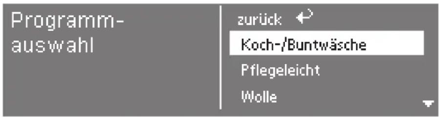 MIELE PT 7137 WP - - Programm wählen - 1