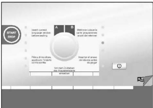 MIELE PT 8203 SL WP - Programmkarte einlegen - 1