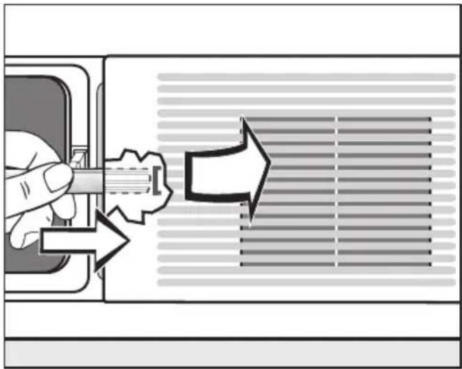 MIELE TKB 550 WP - Gitter unten rechts - 1