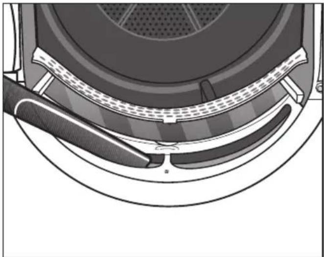 MIELE TKB 550 WP - Flusenfilter und Luftführungsbereich gründlich reinigen - 4