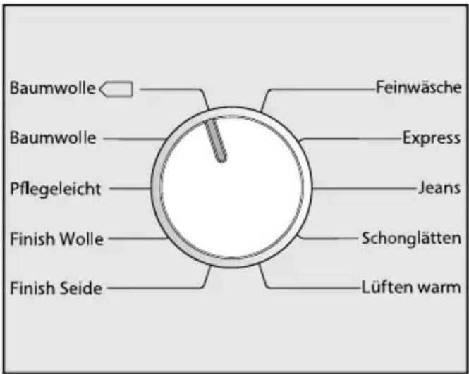 MIELE TKB 550 WP - Programm wählen und starten - 1