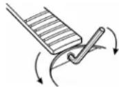 Aria AS-105S - Slacken the strings before adjusting the truss rod. - 2