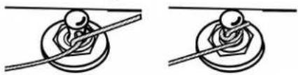 Aria AS-105S - How to wind strings - 1