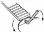 Aria 714-STD - Slacken the strings before adjusting the truss rod. - 2