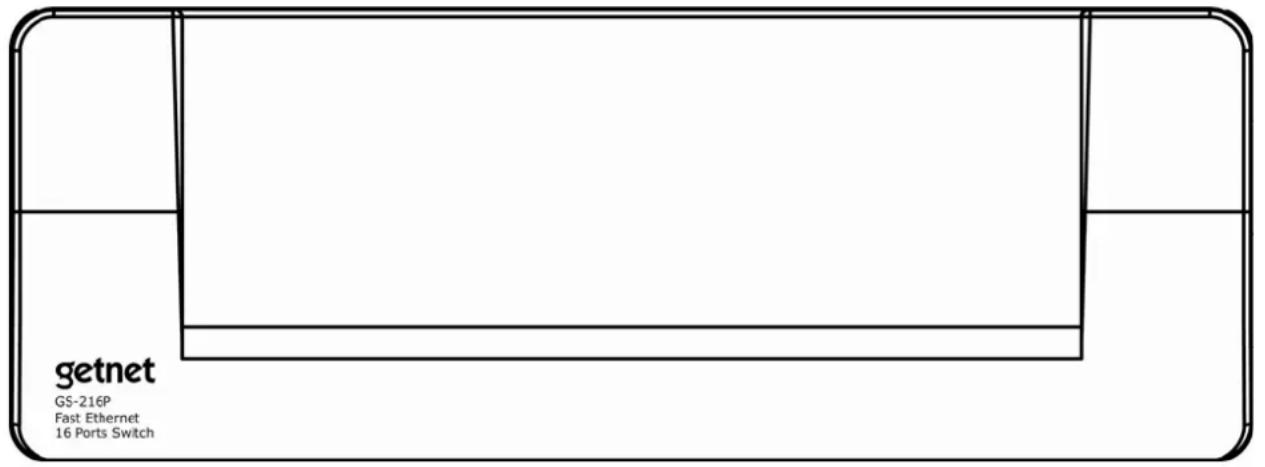 Getnet GS-216P - Front Panel - 2