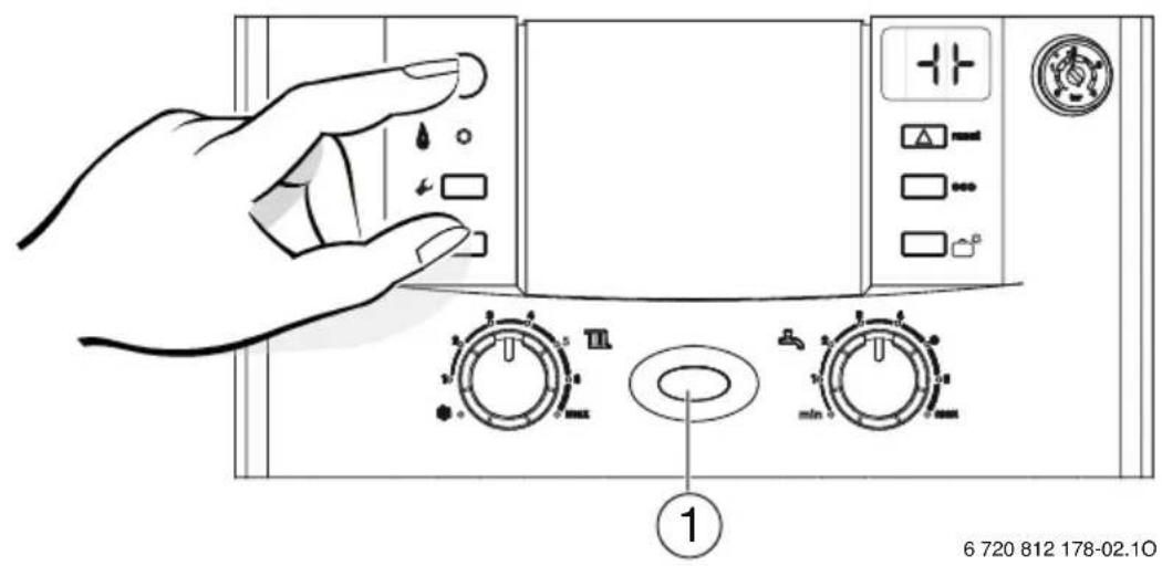 Worcester Greenstar 34CDi Classic - SWITCHING THE BOILER ON/OFF - 1