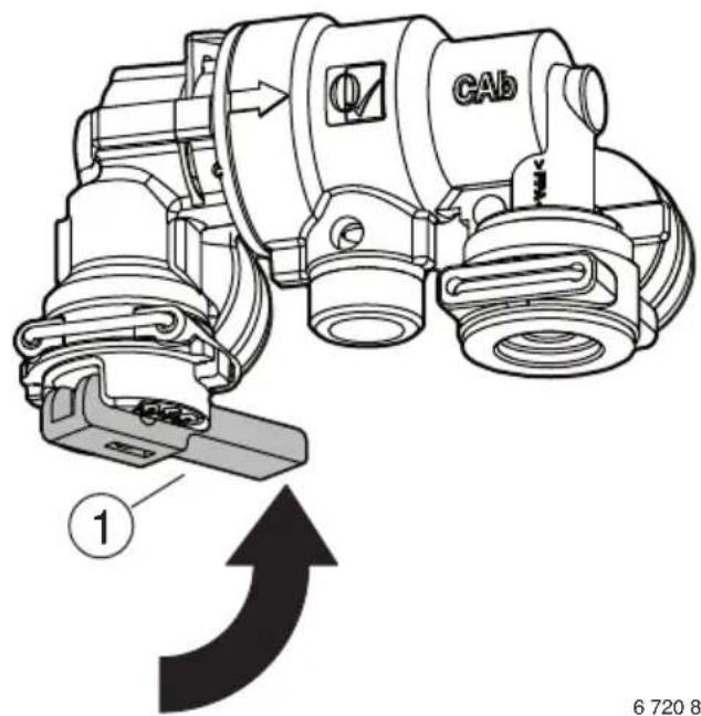 Worcester Greenstar 34CDi Classic - To re-pressurise the heating system: - 4