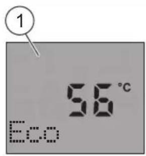 Worcester Greenstar 21i System - View the cylinder hot water temperature set temperature - 2