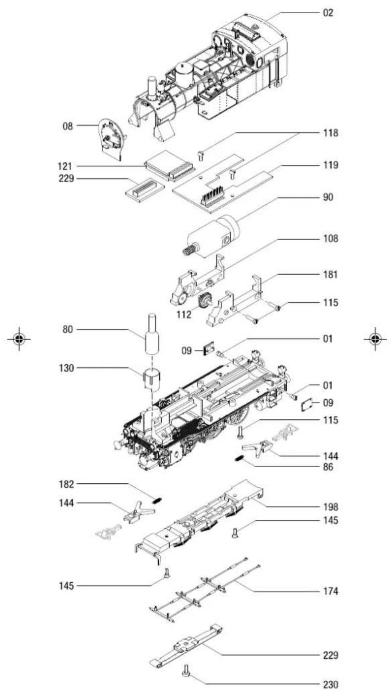 Brawa 40502 BR 89.0 - Wartungsarbeiten Maintenance works - 2