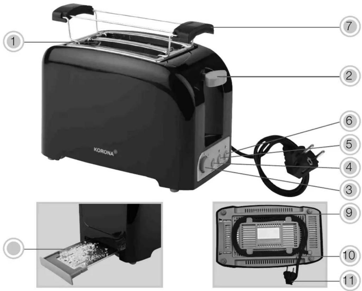 KORONA 21050 - Special Safety Instructions - 2