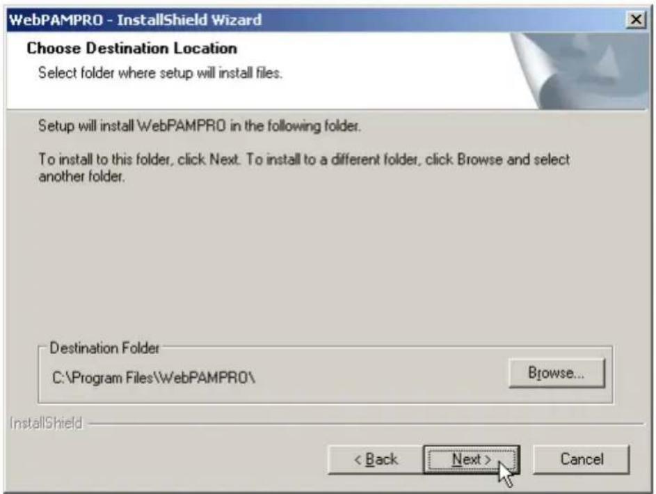 Promise Technology SuperTrack TX8658 - Installing WebPAM PRO onto Windows - 5