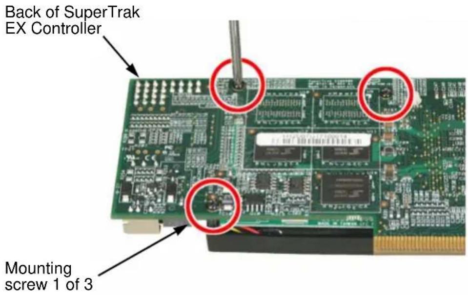 Promise Technology SuperTrack EX8658 - Warning - 2