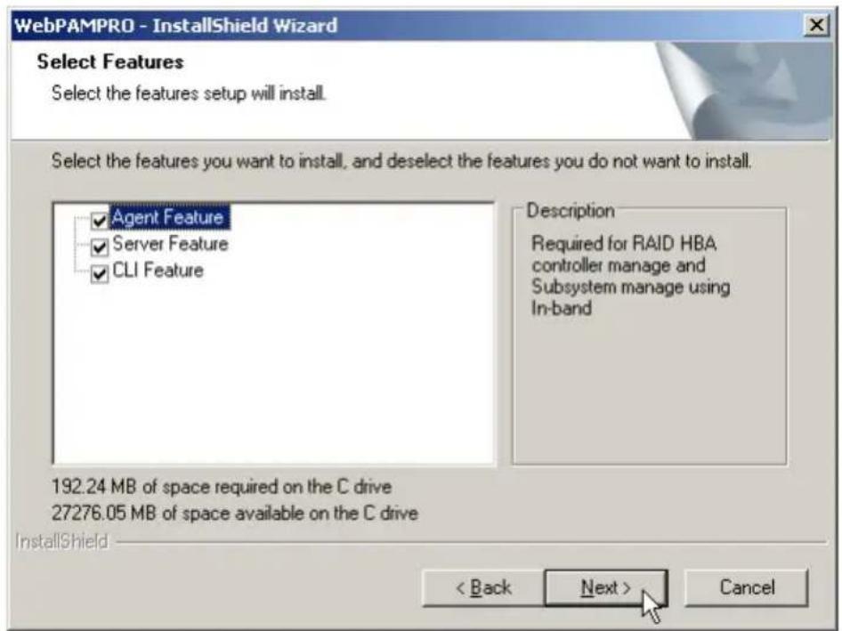 Promise Technology SuperTrack EX8658 - Installing WebPAM PRO onto Windows - 4