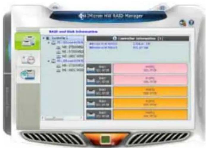 Dawicontrol DC-7515 - RAID and Disk Information - 1