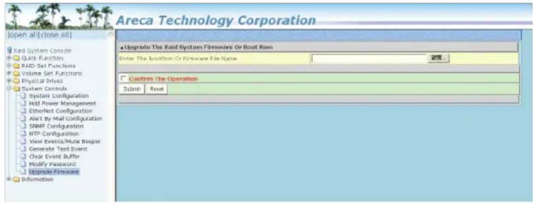 Areca ARC-1213-4I - A-2 Upgrading Firmware Through McRAID Storage Manager - 1