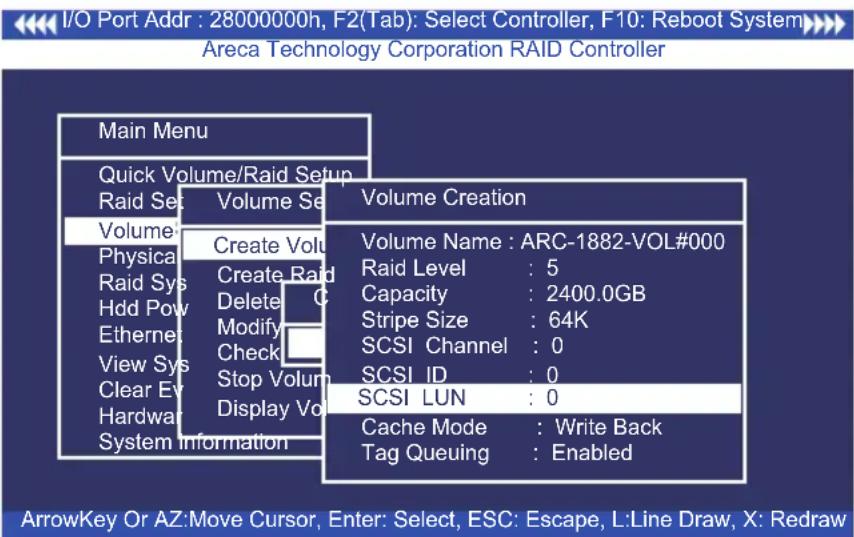 Areca ARC-1213-4I - - SCSI LUN - 1