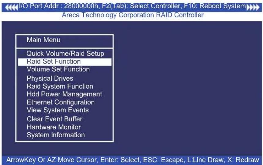Areca ARC-1213-4I - Raid Set Function - 1