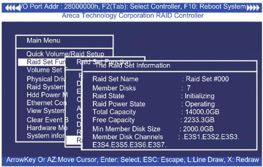 Areca ARC-1213-4I - Raid Set Information - 1