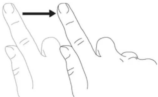 Cybook Orizon - Touchscreen interface - 3