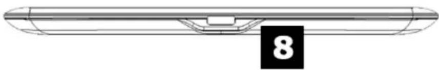 Cybook Orizon - Bottom view - 1