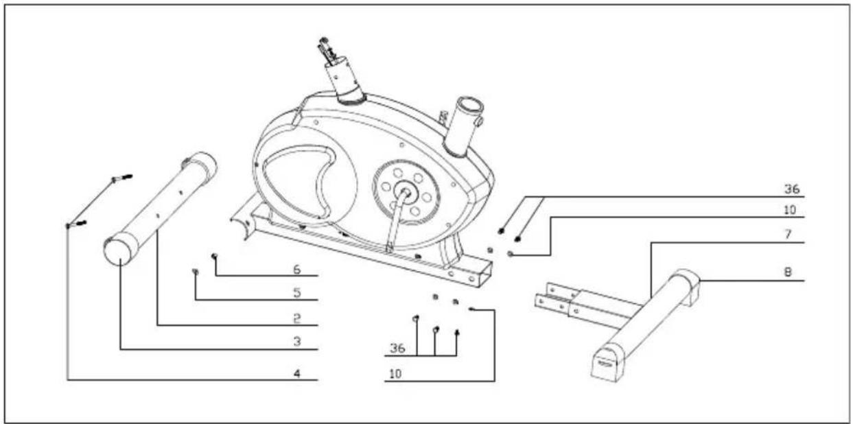 SportPlus SP-HT-2502 - MONTAGEHINWEISE - 1