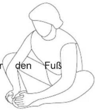 SportPlus SP-HT-1002 - ÜBUNG 4: DEHNUNG DER OBERSCHENKELRÜCKSEITE - 1